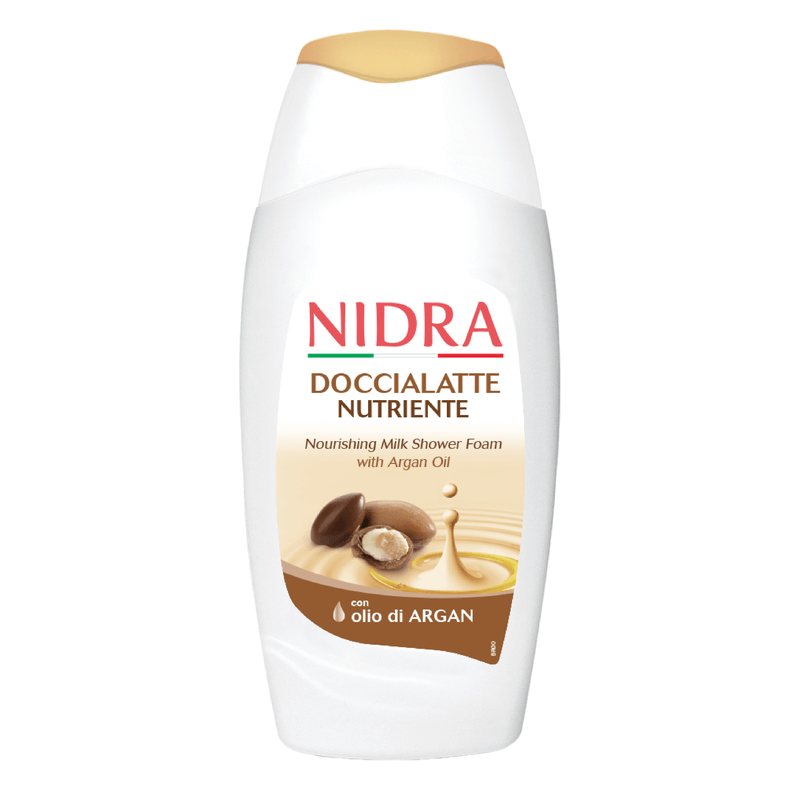 Пена-молочко для ванны питательная с аргановым маслом 250 мл - NIDRA